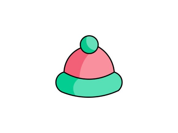Christmas Beanie Illustrations for Holiday Sellers