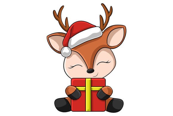Christmas Character Deer Illustration: A Seller's Review
