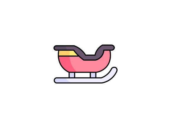 Christmas Santa Cart: Festive Illustrations for Brands