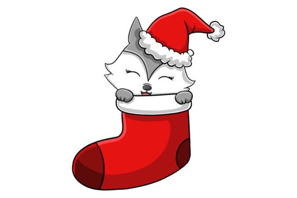 Christmas Wolf Vector Illustration: A Crafter's Review