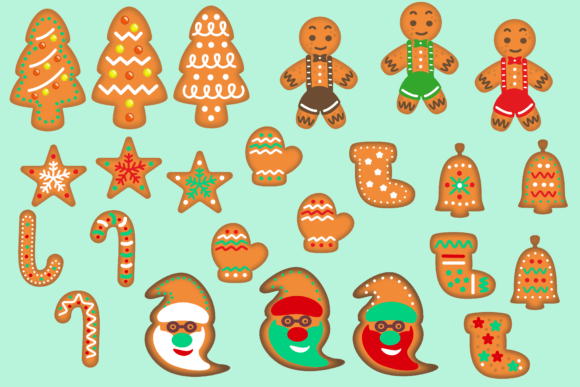 Cokies Tree Christmas: Festive Illustrations for Crafters