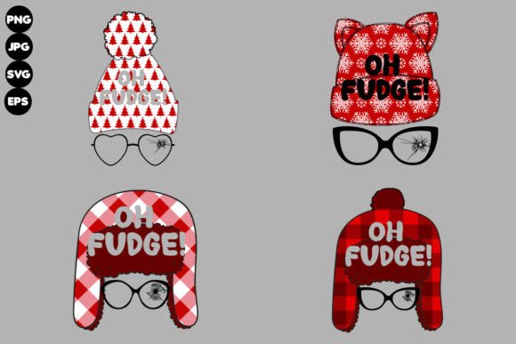 Oh Fudge Christmas: Sweet Illustrations for Brands