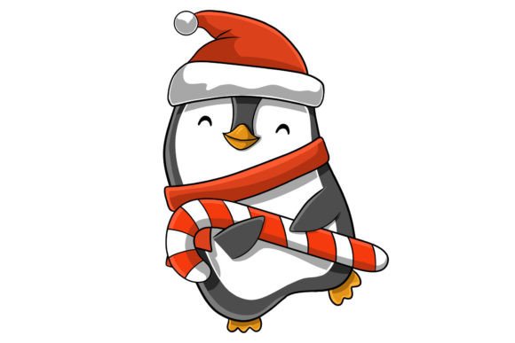 Review: Christmas Character Penguin Illustration for Embroidery