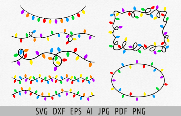Review: Tangled Christmas Lights Svg Border Svg