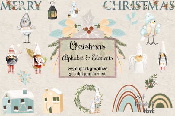 Reviewing Christmas Gnomes & Alphabet Illustrations